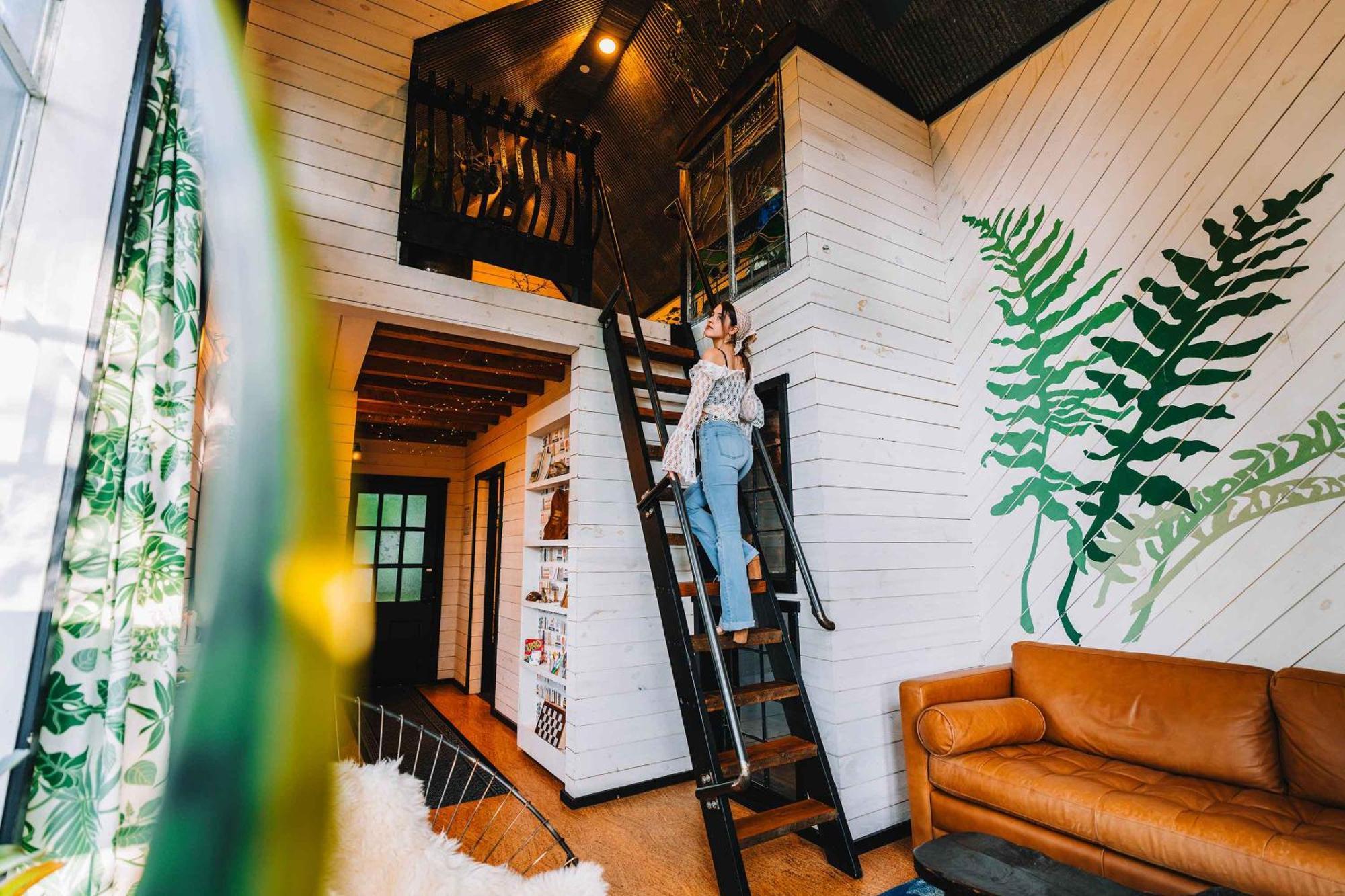 Treetop Hideaways: Wood Lily Treehouse In 查塔努加 外观 照片